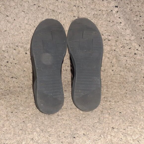 BOUTIQUE MOSCHINO-Black Patent Leather High Top Trainers-Sz 36-Excellent - Picture 8 of 8